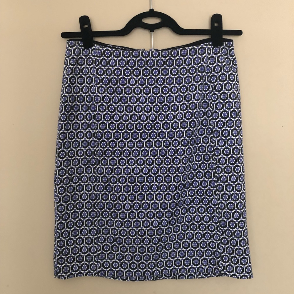 H&M Geometric Octagon Pattern Pointe Pencil Skirt - image 1